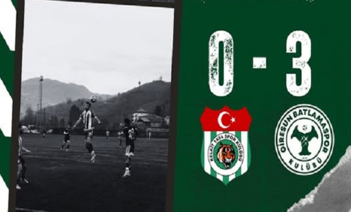 Kelkit 1954 Spor 0-3 Batlamaspor