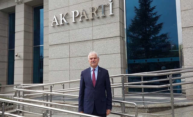 Ak Parti Genel Merkezi’nde Prof.Dr. Nazım ELMAS