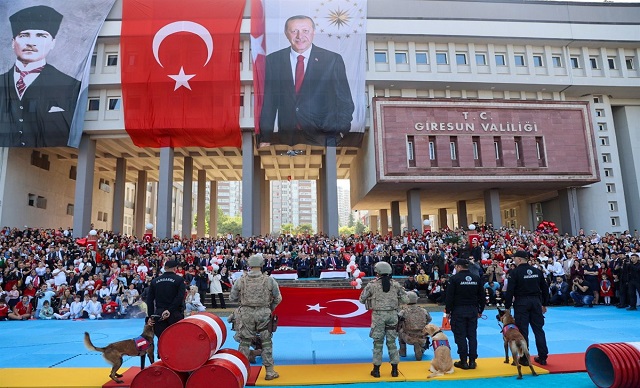 Cumhuriyetin 100'üncü Yılı Giresun'da Coşkuyla Kutlanıyor