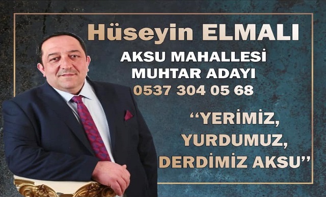 Elmalı: ''koltuk peşinde değiliz''