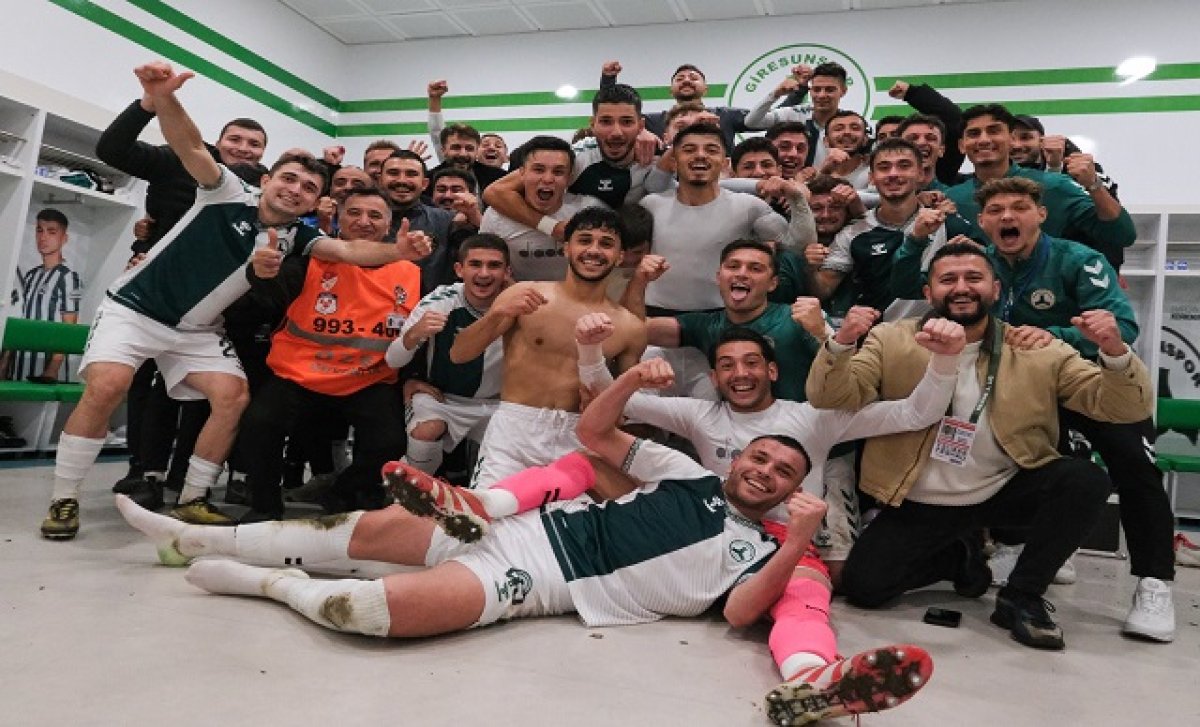 Giresunspor 1-0 Pazarspor
