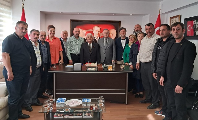 GTSO'dan MHP'ye Ziyaret