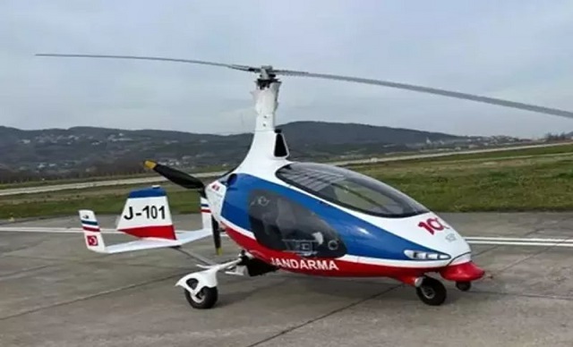 Jandarma Cayrokopter Denetimlere Katıldı