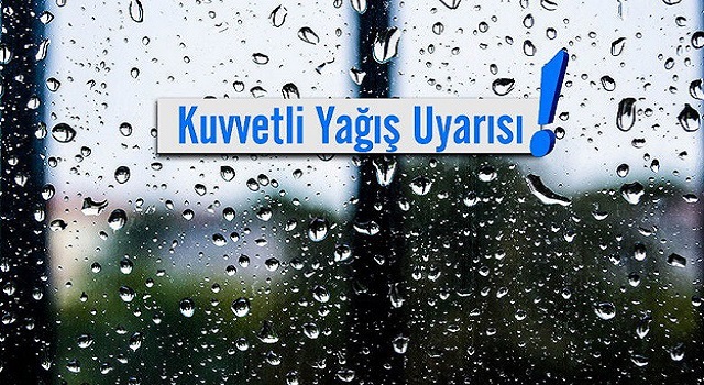 Kuvvetli Yağış Uyarısı