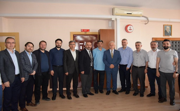 Milletvekili Elmas’tan Nezaket Ziyareti