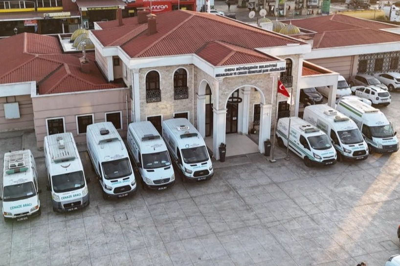Ordu Büyükşehir’den Cenaze Hizmetlerine Güçlü Destek