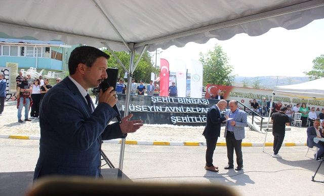 Şehit Binbaşı Hüseyin Avni Alparslan Anıldı