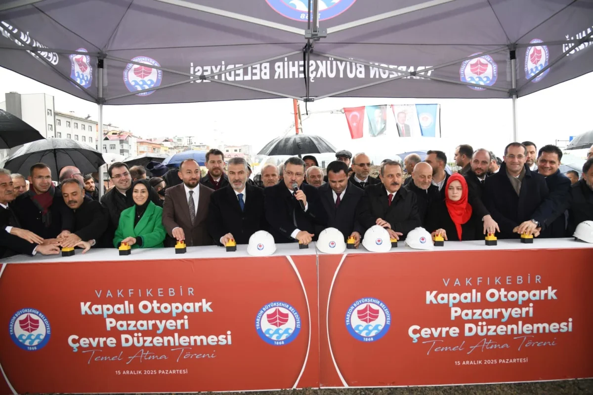 Vakfıkebir’e Modern Pazaryeri ve Otopark Kazandırılıyor
